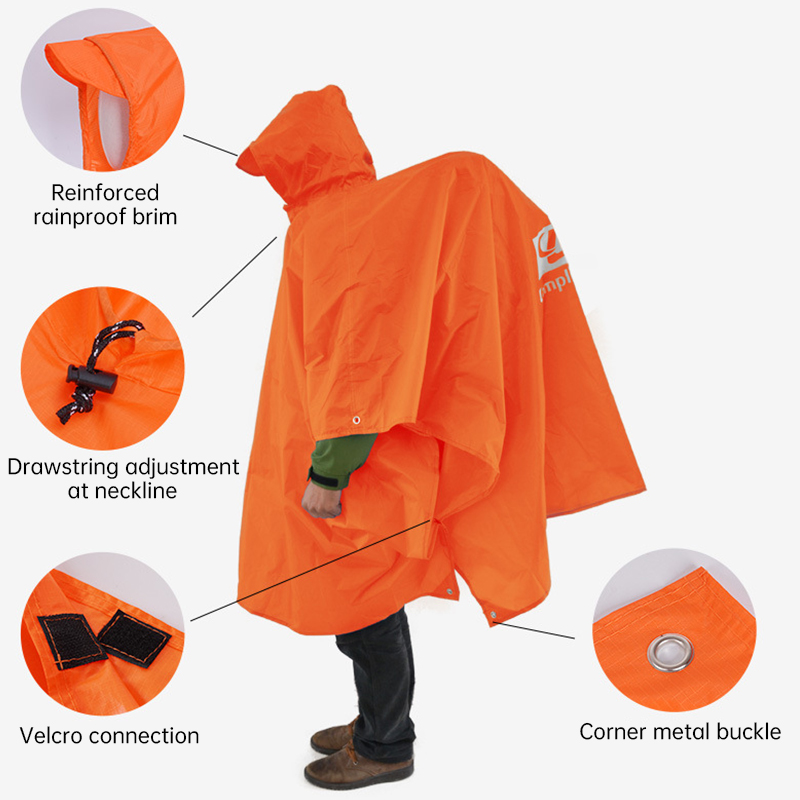 Fishing Rain Suit - معطف واقٍ من المطر 3 في