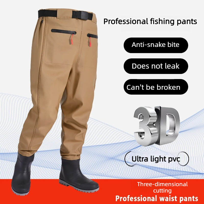 Fishing Pants Waterproof - سروال صيد مقاوم للماء للرجال، سروال