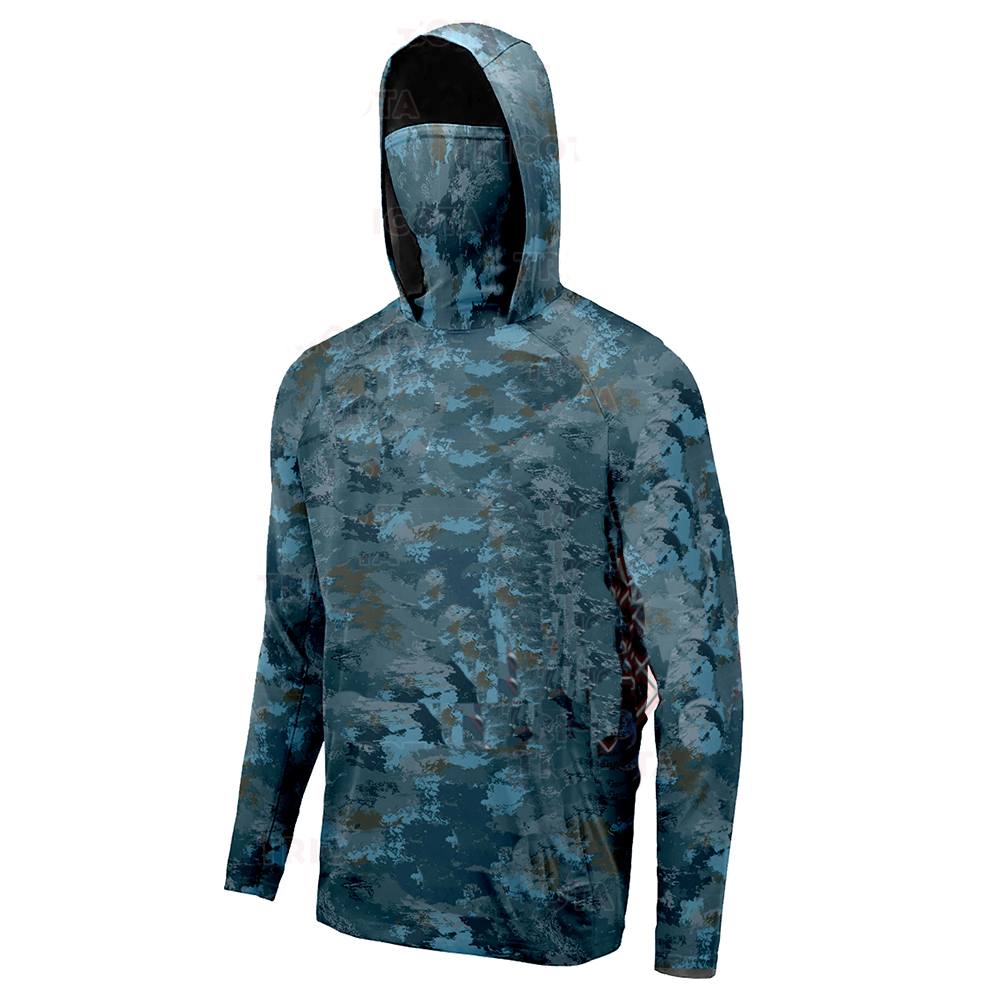 Fishing Hoodie - قميص صيد بعامل حماية من الشمس