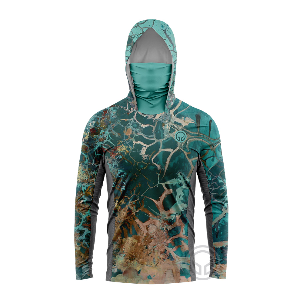 قمصان صيد بغطاء للرأس بأكمام ط - مراجعة Fishing Shirt Uv Protection وسعره