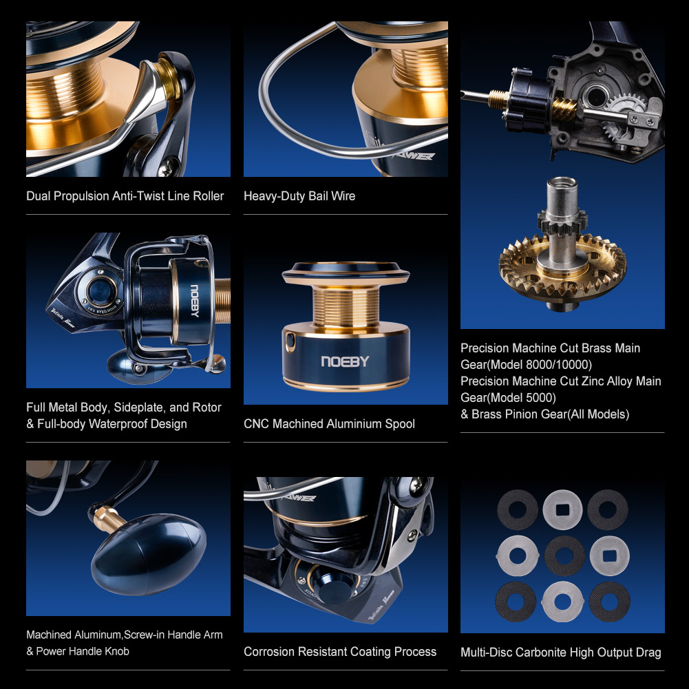 بكرة صيد دوارة Noeby Infinite  - مراجعة Shimano Reel Stradic وسعره