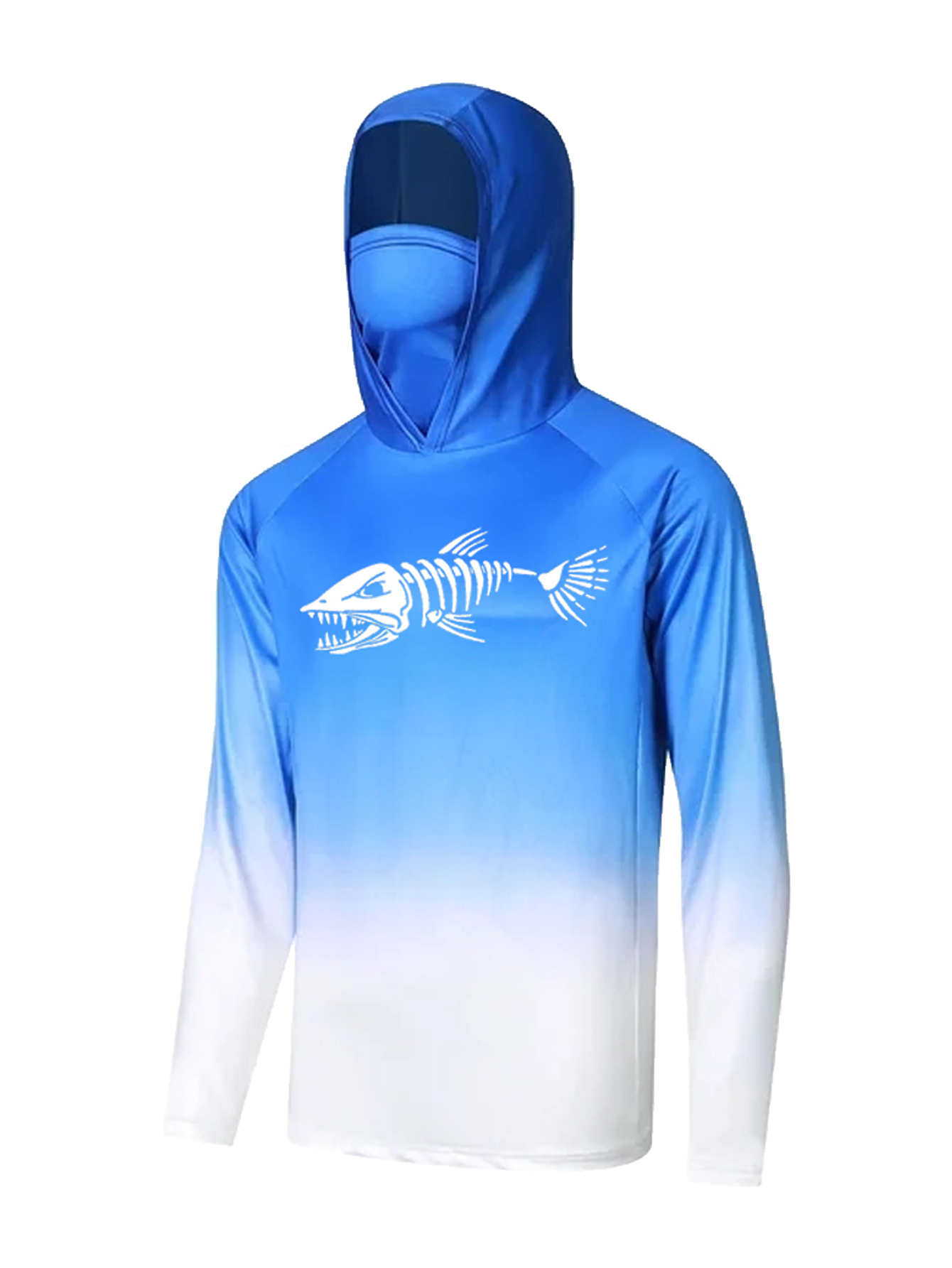 ملابس صيد للرجال بغطاء للوجه و - مراجعة Fishing Mask Sun Protection وسعره