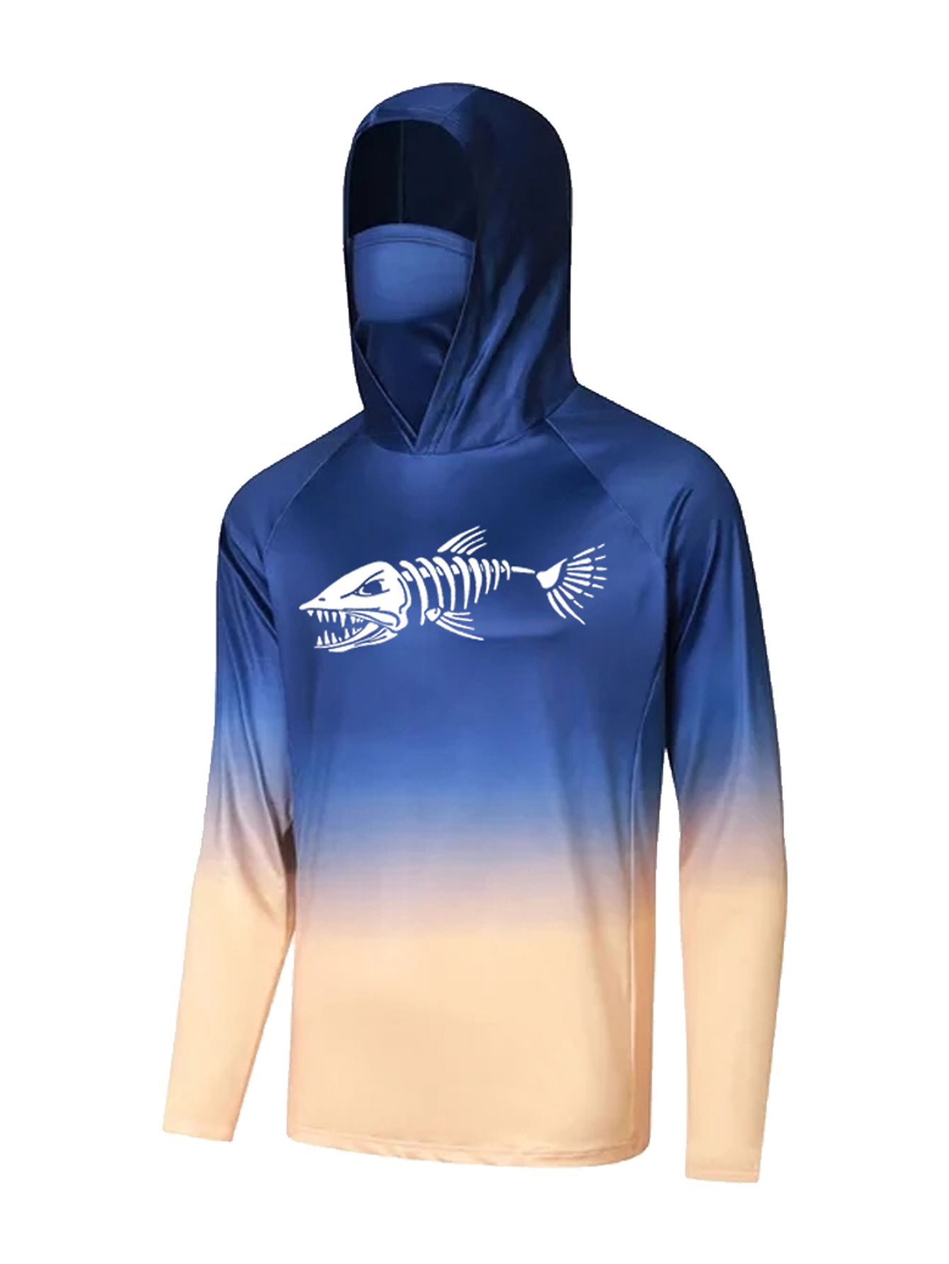 ملابس صيد للرجال بغطاء للوجه و - مراجعة Fishing Mask Sun Protection وسعره