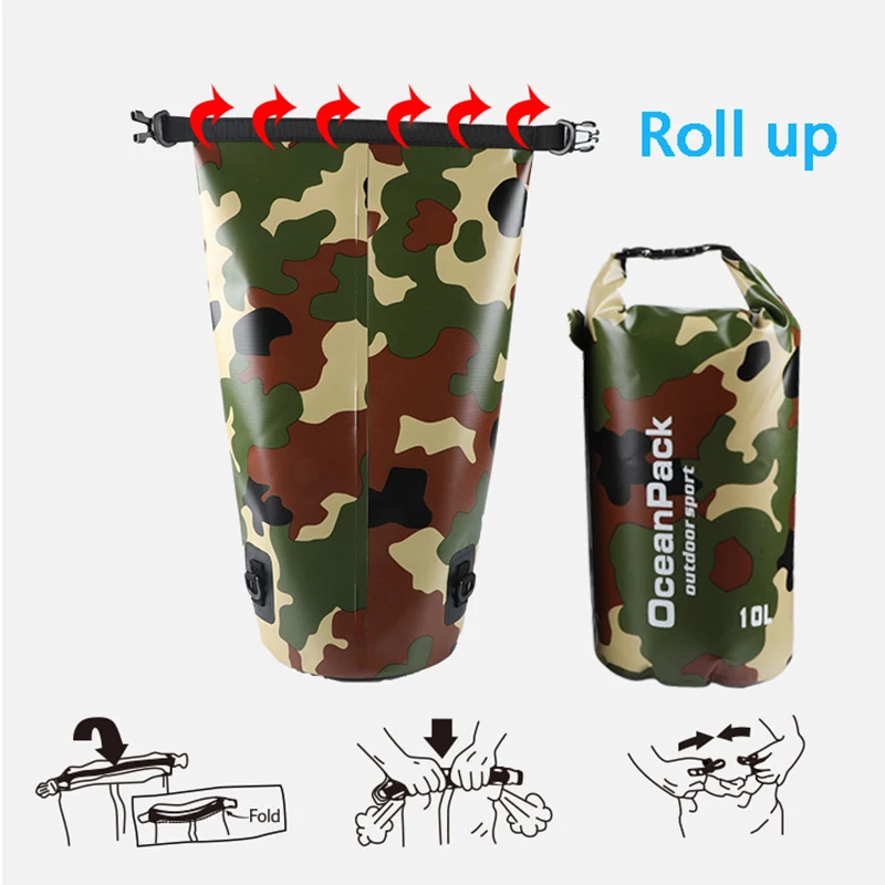 حقيبة ظهر جافة مقاومة للماء بت - مراجعة Fishing Bag Waterproof وسعره