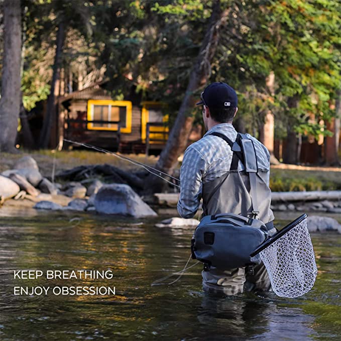 سروال صيد السمك للرجال مكون من - مراجعة Fishing Pants Waterproof وسعره