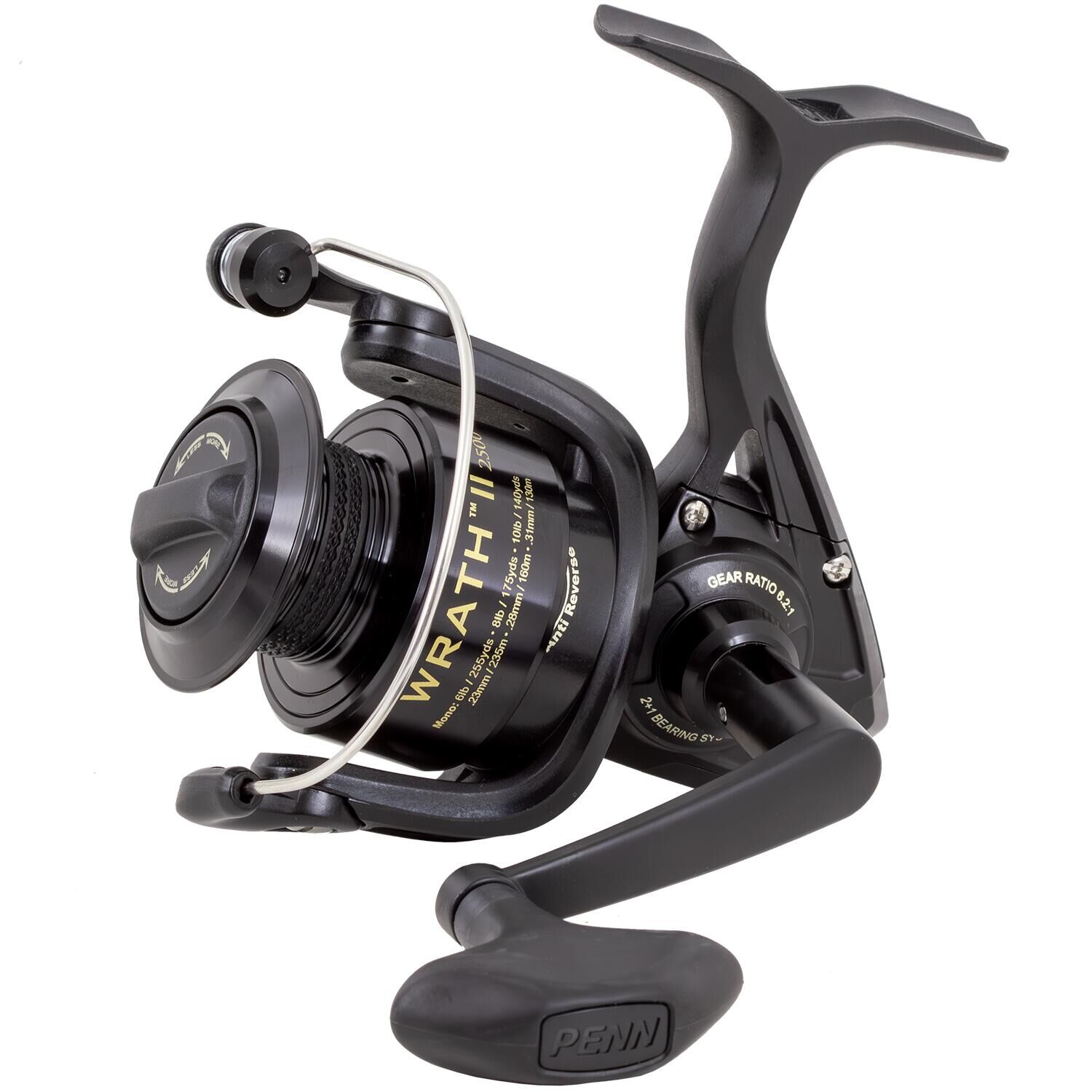 بكرة دوارة PENN WRATH II 2500- - مراجعة Penn Reel Fierce وسعره