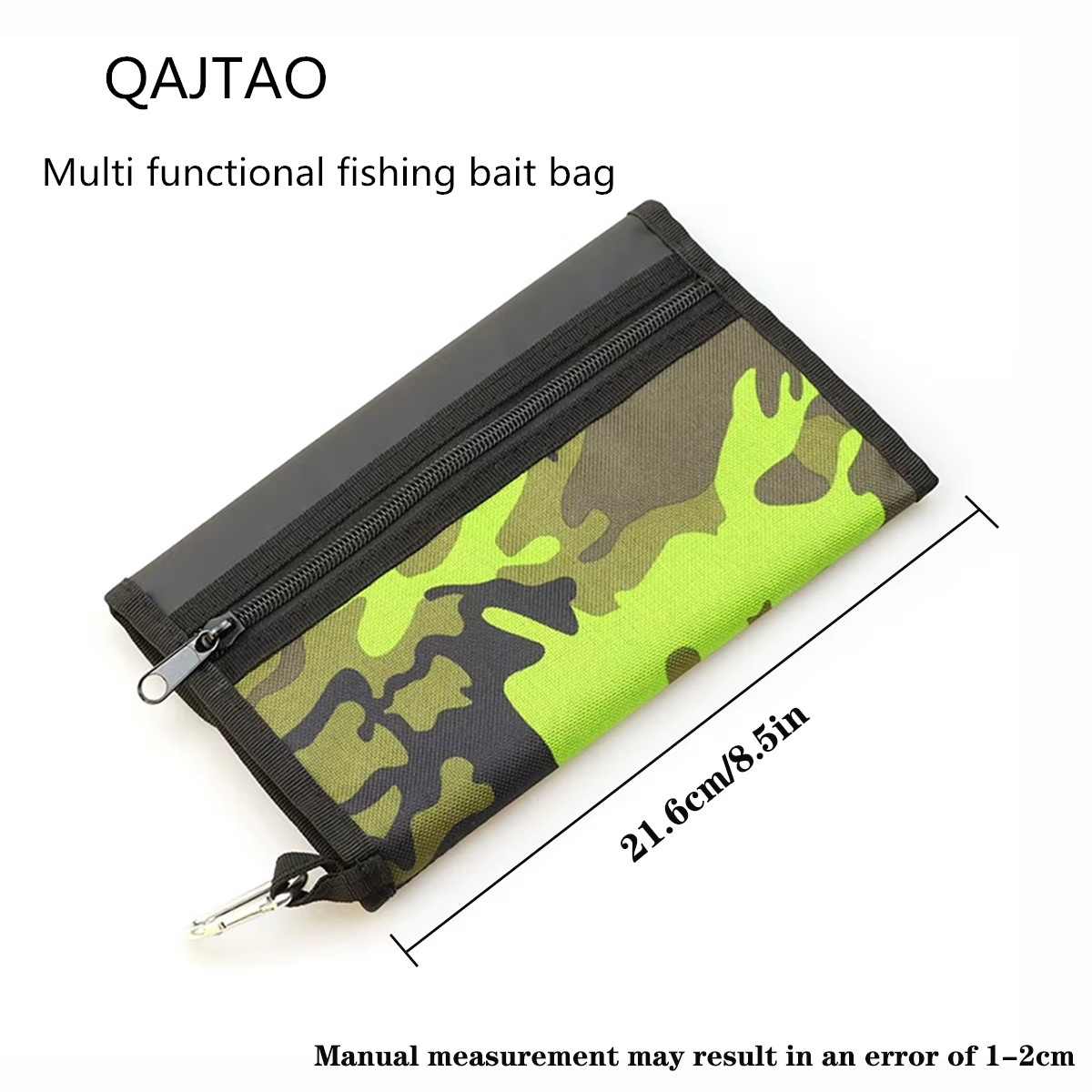 حقيبة طُعم صناعي من QAJTAO Luy - مراجعة Fishing Bag Waterproof وسعره
