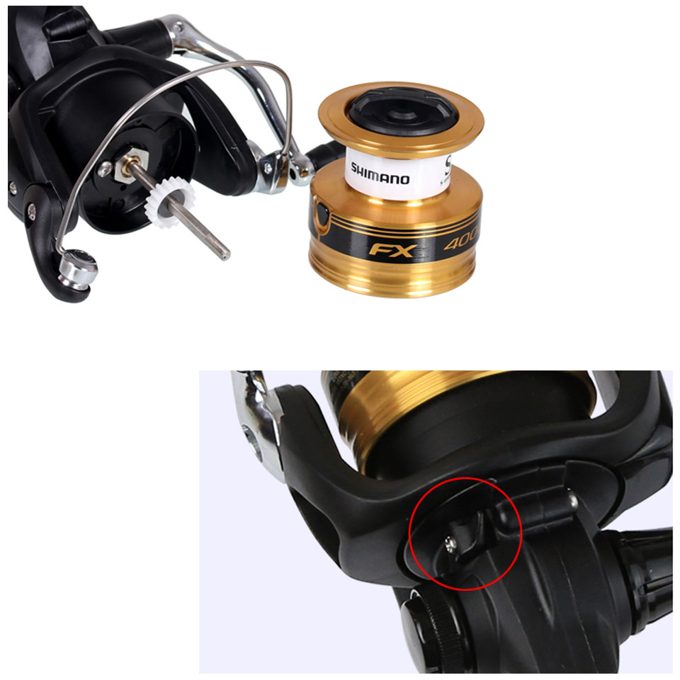 SHIMANO بكرات الصيد FX الغزل ب - مراجعة Shimano Reel Sienna وسعره