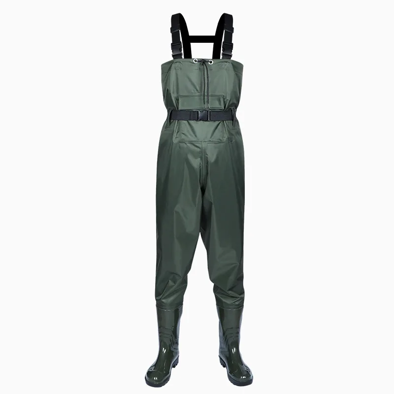 مقاوم للماء خواضون الصدر مع ال - مراجعة Fishing Pants Waterproof وسعره