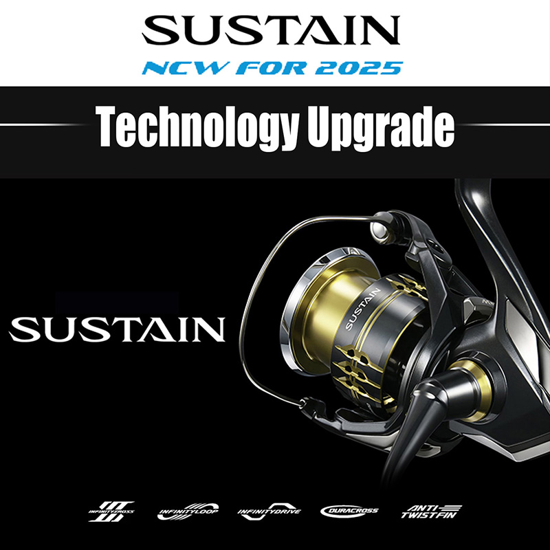 SHIMANO 2025 بكرة الغزل المستد - مراجعة Shimano Reel Sustain وسعره
